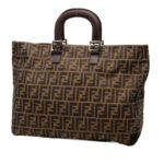 Fendi Large Zucca Canvas Twins Tote Ladies K8NK0SDCA0LFC6P2 - Image 5