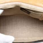 Fendi  Leather and Pequin Canvas Silvana Satchel - Image 6