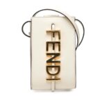 Fendi  Leather Fendigraphy Phone Pouch