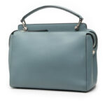 Fendi  Medium Leather DotCom Satchel - Image 6