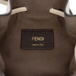 Fendi  Mini Zucca Suede Mon Tresor Bucket Bag - Image 5
