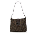 Fendi  Zucca Canvas Shoulder Bag - Image 2