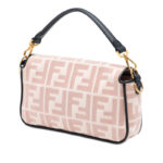 Fendi  Zucca Embroidered Canvas Baguette Satchel - Image 5