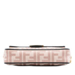 Fendi  Zucca Embroidered Canvas Baguette Satchel - Image 2