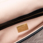 Fendi  Zucca Embroidered Canvas Baguette Satchel - Image 6