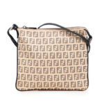 Fendi Zucchino Canvas Crossbody Ladies 2201 8BT047 JQ4 039 - Image 3