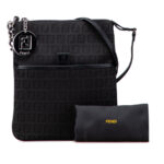 Fendi  Zucchino Canvas Crossbody Ladies 2415 8BT150 JQ5 098