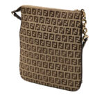 Fendi  Zucchino Canvas Forever Crossbody Ladies 2415 8BT150 YNV 098 - Image 6