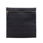 Fendi  Zucchino Canvas Pouch