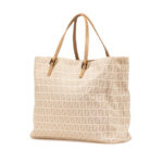 Fendi  Zucchino Canvas Tote Ladies IFEF04FLS9NVR482 - Image 5