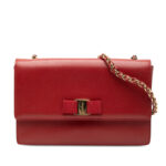 Ferragamo  Medium Leather Vara Ginny Crossbody