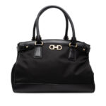 Ferragamo  Nylon Gancini Satchel