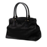 Ferragamo  Nylon Gancini Satchel - Image 6