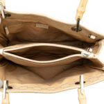 Gucci  GG Canvas Bamboo Satchel Ladies 002 1016 002122 - Image 5