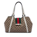 Gucci  GG Canvas Web New Ladies Tote Ladies CAZUVWV1D9HYI5QY