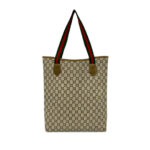 Gucci  GG Supreme Plus Web Tote Ladies - Image 2