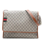 Gucci  GG Supreme Web Messenger Bag