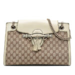 Gucci  Large GG Canvas Emily Shoulder Bag
