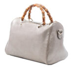 Gucci  Medium Calfskin Bamboo Shopper Boston Bag - Image 6