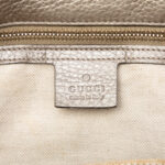 Gucci  Medium Calfskin Bamboo Shopper Boston Bag - Image 6