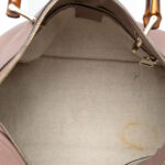 Gucci  Medium Calfskin Bamboo Shopper Boston Bag Ladies 353124 525040 - Image 2