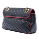 Gucci  Medium GG Marmont Matelasse Diagonal Leather Torchon Shoulder Bag - Image 6