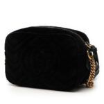 Gucci  Mini GG Marmont Crystal Embellished Matelasse Velvet Crossbody - Image 5