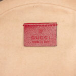 Gucci  Mini GG Marmont Matelasse Leather Torchon Round Crossbody - Image 2