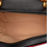 Gucci  Small GG Marmont Matelasse Diagonal Leather Torchon Bamboo Satchel Ladies FR1IP18W9LNHLPFI - Image 6