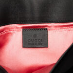Gucci  Small GG Marmont Matelasse Velvet Shoulder Bag - Image 5