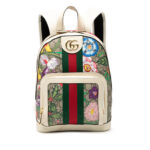 Gucci  Small GG Supreme Flora Ophidia Backpack Unisex 547965.204991 - Image 8