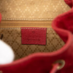 Gucci  Suede Bamboo Backpack Unisex 003 8030 1705 - Image 4