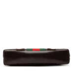 Gucci  Suede Web Shoulder Bag - Image 2