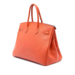 Hermes  Clemence Birkin Retourne 35 - Image 6