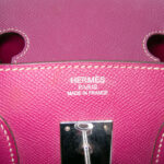 Hermes  Epsom Candy Verso Birkin Retourne 35 - Image 7