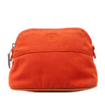 Hermes  Mini Toile Bolide Case Ladies