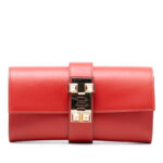 Hermes  Tadelakt Medor Clutch 23