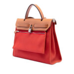 Hermes Toile Herbag Zip 31 Ladies C - Image 3