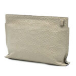 Loewe  Embossed Leather Anagram Repeat T Clutch - Image 3