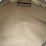Loewe  Embossed Leather Anagram Repeat T Clutch - Image 7