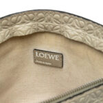 Loewe  Embossed Leather Anagram Repeat T Clutch - Image 5