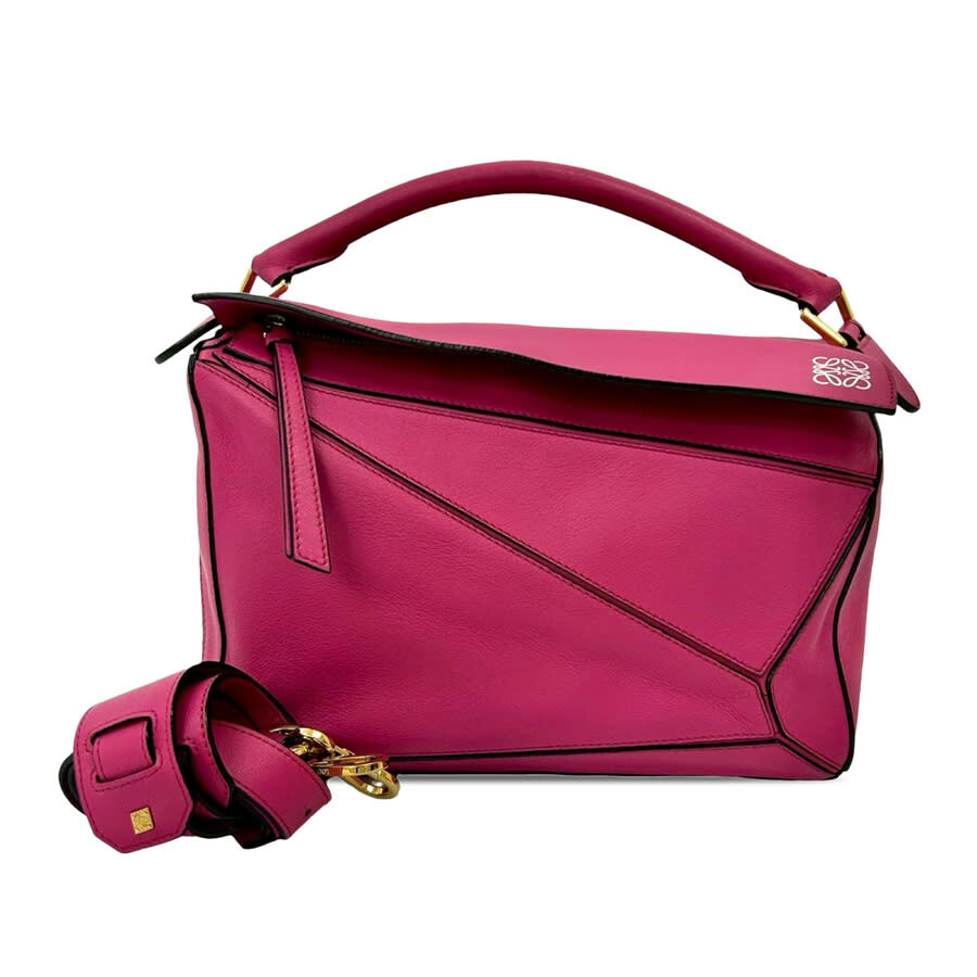 preowned-loewe-medium-calfskin-puzzle-satchel-8c4z33ykjf0e3jef Loewe Medium Calfskin Puzzle Satchel - Image 1