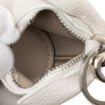 Loewe  Pebbled Calfskin Bunny Bag Charm Coin Pouch - Image 5