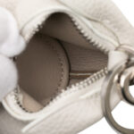 Loewe  Pebbled Calfskin Bunny Bag Charm Coin Pouch - Image 2