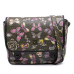 Loewe  Tales of Spain Butterfly Printed Leather Anagram Crossbody Ladies