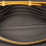 Miu Miu  Bicolor Goatskin Madras Wallet on Chain - Image 4