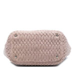 Miu Miu  Matelasse Nappa Crystal Satchel - Image 4