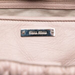 Miu Miu  Matelasse Nappa Crystal Satchel - Image 2