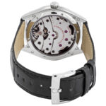 Omega De Ville Silver Dial Black Leather Men's Watch - Image 2