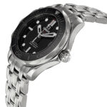 Omega Seamaster Automatic Black Dial Unisex Watch 21230362001002 - Image 4